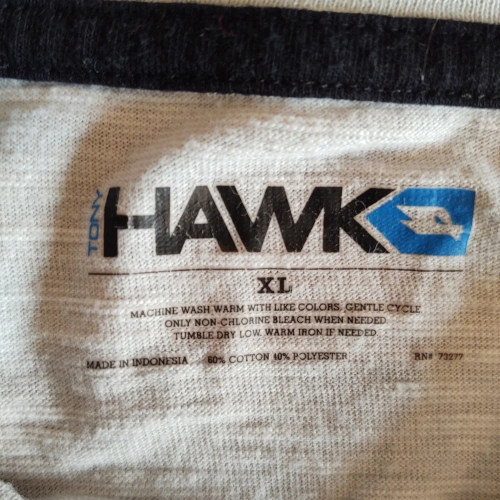 💥3/$20 Tony Hawk XL V- Neck Stripped Shirt!